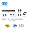 Stainless Steel Heavy Duty Single Track Bypass Big Spoke Wheel Sliding Barn Door Hardware Bypass Barn Door Hardware-DDBD037