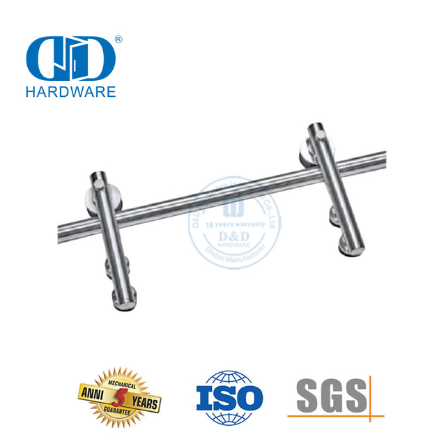Stainless Steel Door Hardware Track Set Heavy Duty Barn Door Hardware Furniture Hardware-DDBD050
