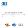 Stainless Steel Commercial Shower Cubicles Commercial Shower Cubicle System Shower Rod Glass Hardware-DDSC024