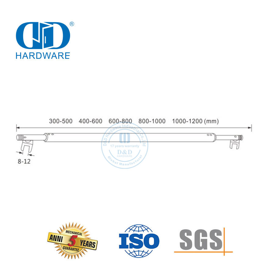 Stainless Steel Commercial Shower Cubicles Commercial Shower Cubicle System Shower Rod Glass Hardware-DDSC024