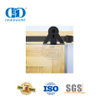 Stainless Steel Exterior Barn Door Hardware Black Color Wooden Sliding Door Fitting Steel Garage Hardware-DDBD019