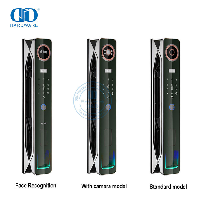 Biometric Digital Inteligente Door Viewer Finger Print APP Remote Control Smart Locks -DDEL007