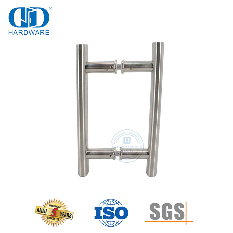 High Quality H Shaped Stainless Steel Pull Handle for Sliding Glass Door-DDPH001-A Φ25-SSS