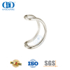 Stainless Steel Silver D Type Back To Back Pull Handle for Glass Main Door Hardware-DDPH006