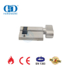 Home Safe Door Hardware Set Brass Keys Mortise Lock Cylinder with Thumb Turn Knob-DDLC025-70mm-SN