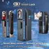 Smart Lock Fingerprint Electronic Keyless Entry APP Control Door Lock-DDEL017