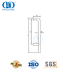 Entry Round Tube Big U-shaped Bathroom Glass Door Pull Handle-DDPH010