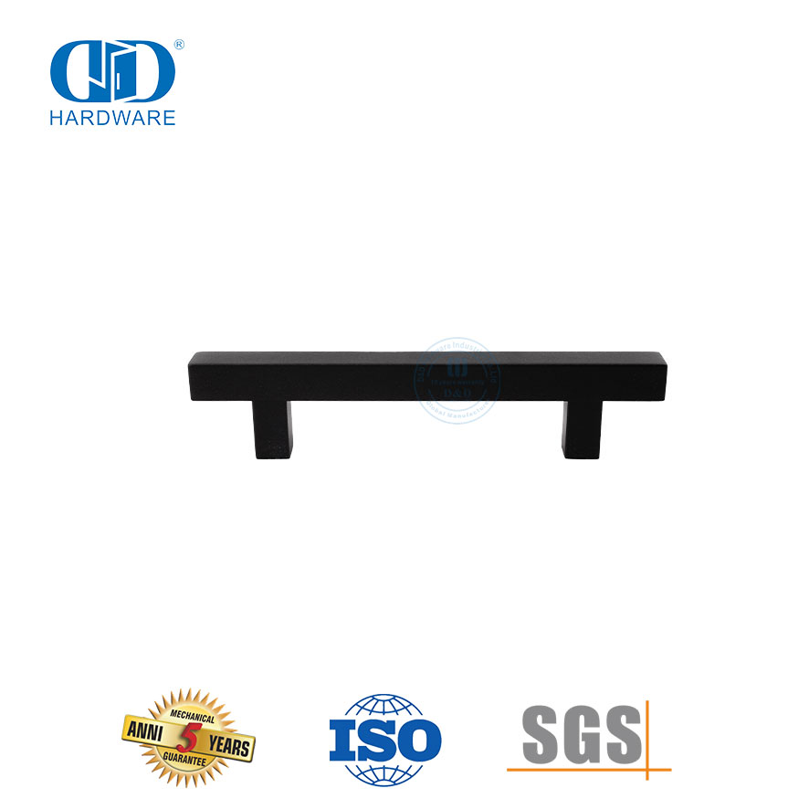 Square Back To Back Stainless Steel Pull Handle for Heavy Glass Frameless Shower Doors-DDPH033