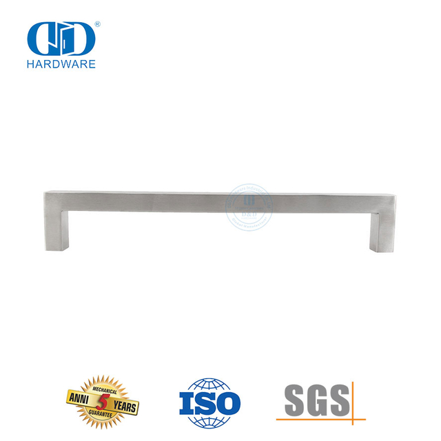 Fashionable Design Bench Shape Stainless Steel Pulls Handles for Metal Doors-DDPH034-SSS
