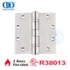 Manufacture UL BHMA American Standard SUS304 Fire Rated Concealed Mortise Healthcare Hospital Hotel Door Hinge-DDSS006-FR-5x5x4.6mm