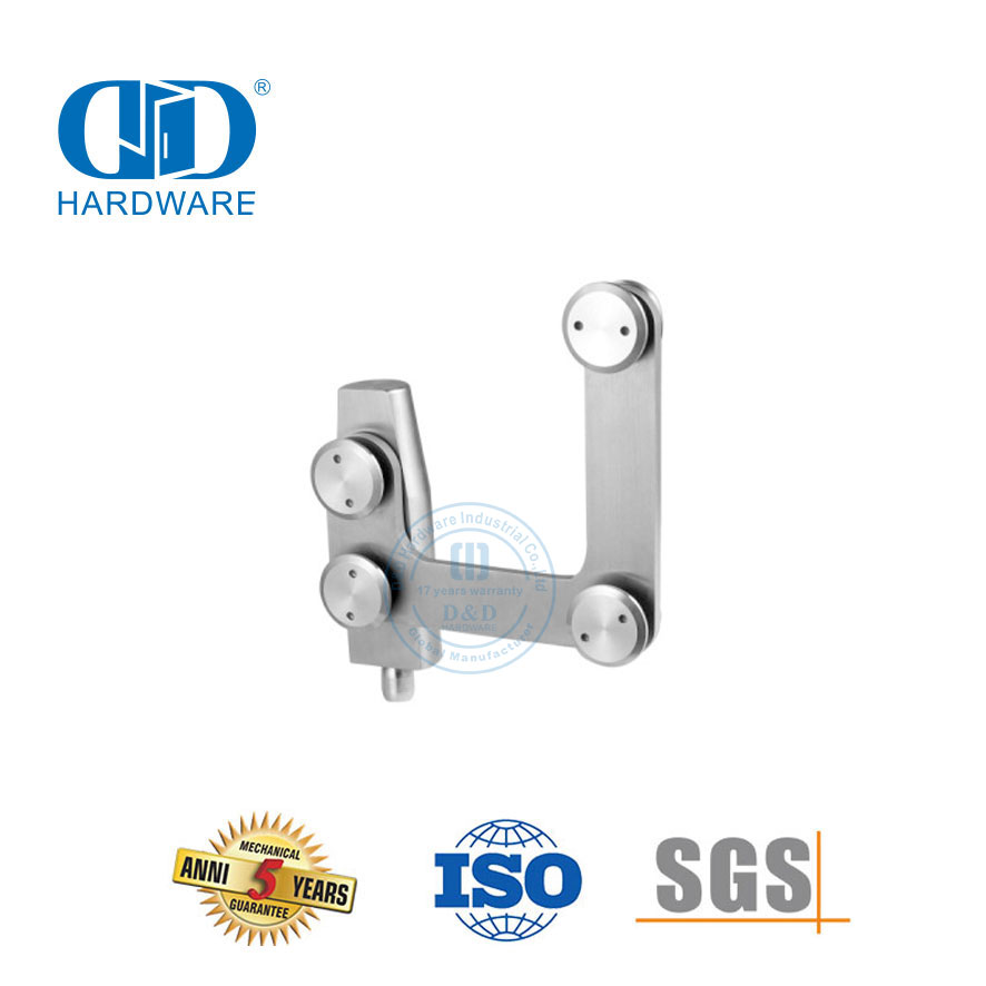 Stainless Steel Patch Fitting Pivot Fitting Curving Connector Pivot Glass Fitting-DDGP007