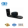 Universal Stainless Steel Black Adjustable Barn Door Bottom Floor Roller Guide Concealed Barn Door Hardware-DDBD082