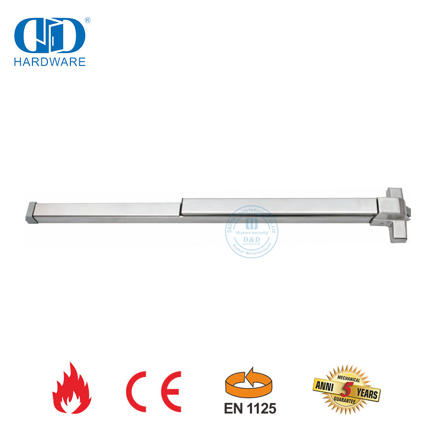 CE UL Listed Fire Resistance Panic Exit Device Bar Panic Exit Lock For Metal Door-DDPD003-CE