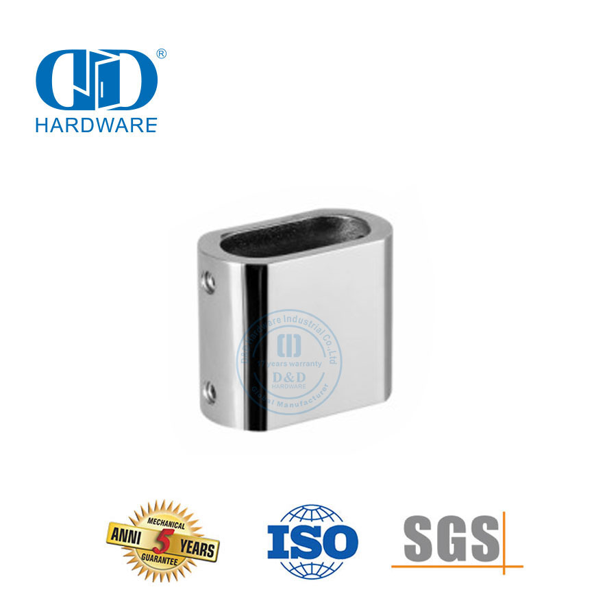 Stainless Steel Glass Fitting Glass Door Hardware Bathroom Glass Connector-DDSL002-5