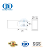 Stainless Steel Shower Cubicle Partitions Frameless Glass Shower Panel Support Bar Connector-DDSC012