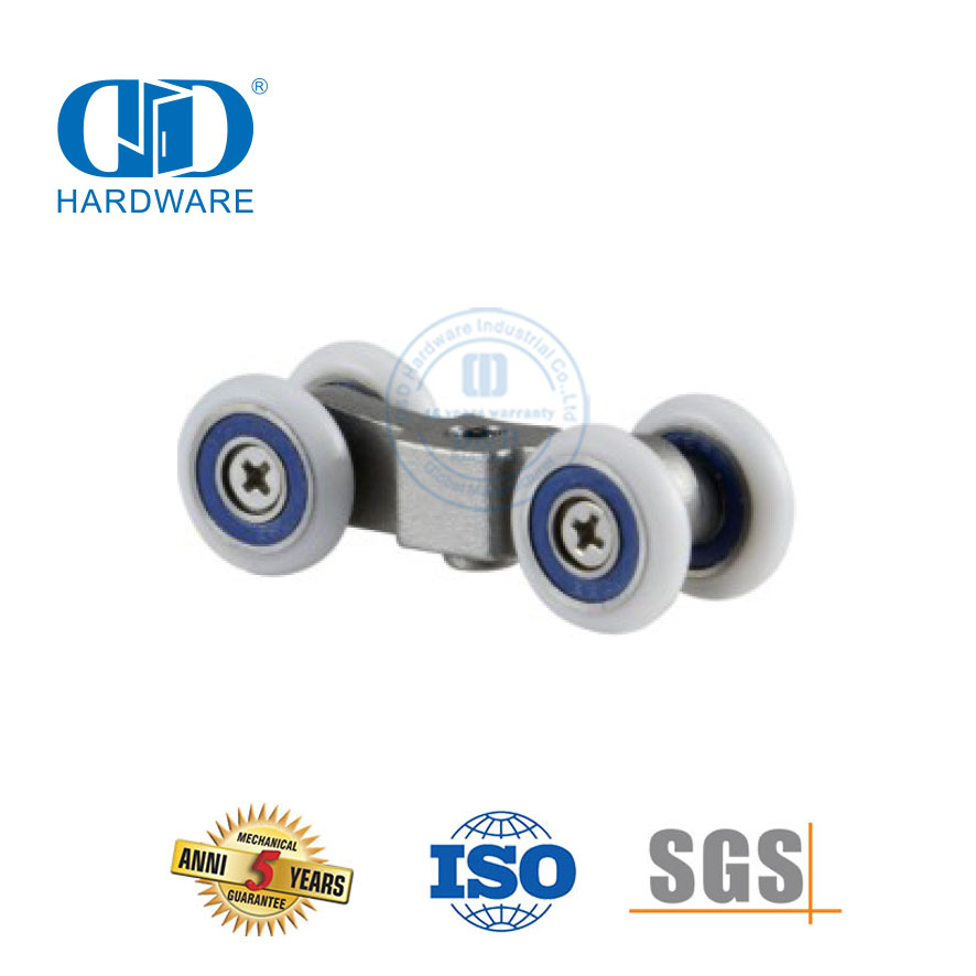 Stainless Steel Shower Screen Roller Glass Accessories Set Door Hardware For Bathroom-DDGS156