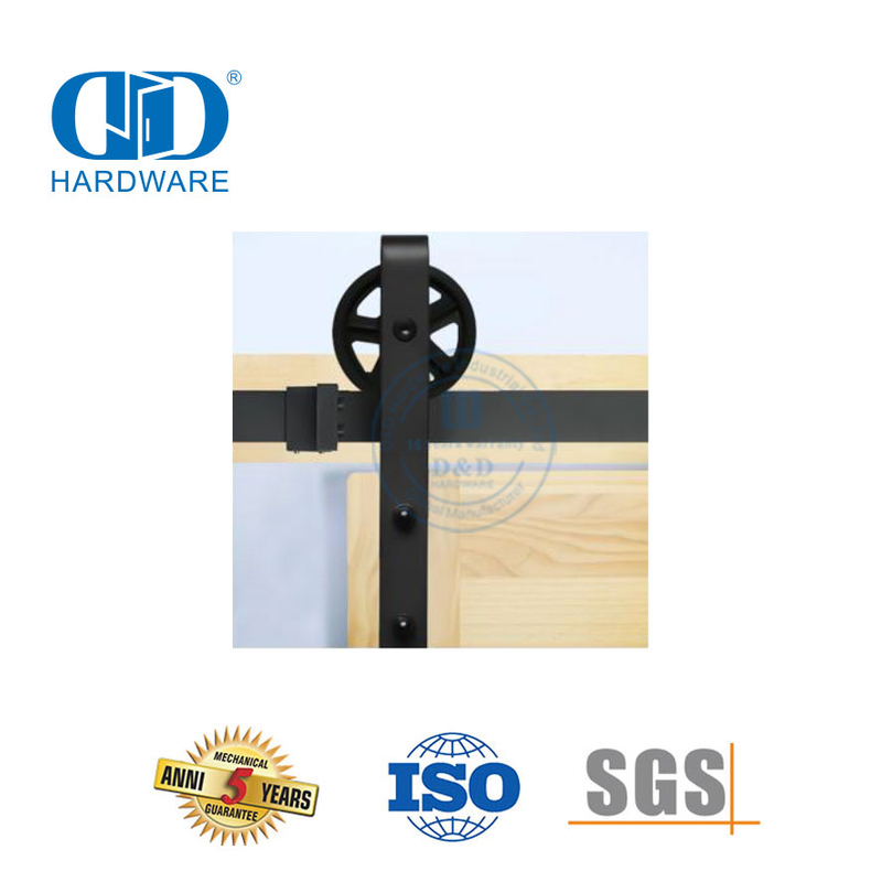 Stainless Steel Sliding Barn Door Hardware Furniture Hardware Barn Wood Door Hardware Track Kit-DDBD010