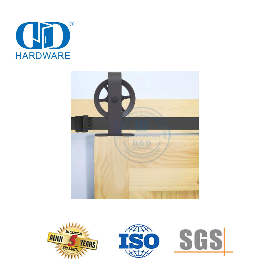 Stainless Steel Heavy Duty Barn Door Hardware Door Hardware Accessory Steel Garage Hardware-DDBD012
