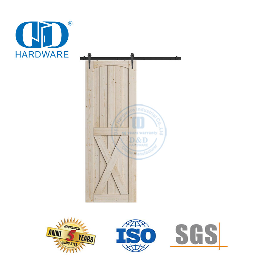 Stainless steel Door Hardware Accessory Bypass Barn Door Hardware Barn Wood Door Hardware-DDBD006