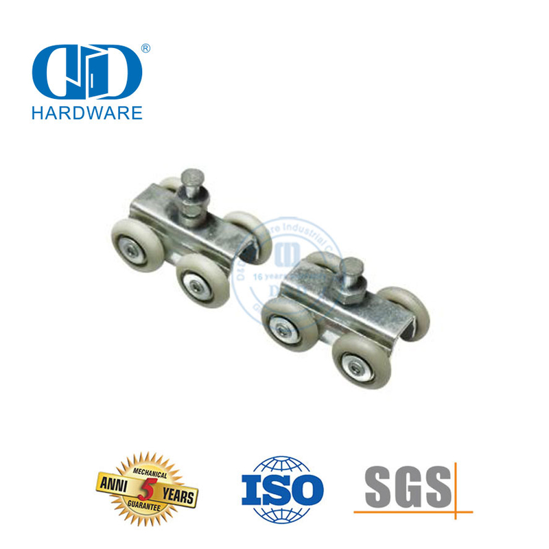 Stainless Steel Exterior Interior Sliding Door Four Wheel Roller Hardware Sliding Barn Door Hardware Furniture Hardware-DDBD056