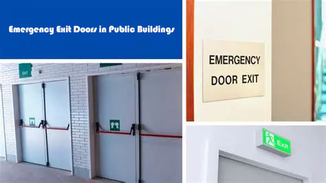 Door Hardware Selection for Emergency Exit Doors in Public Buildings