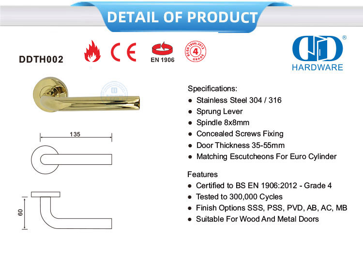 Tubular Type Door Handle