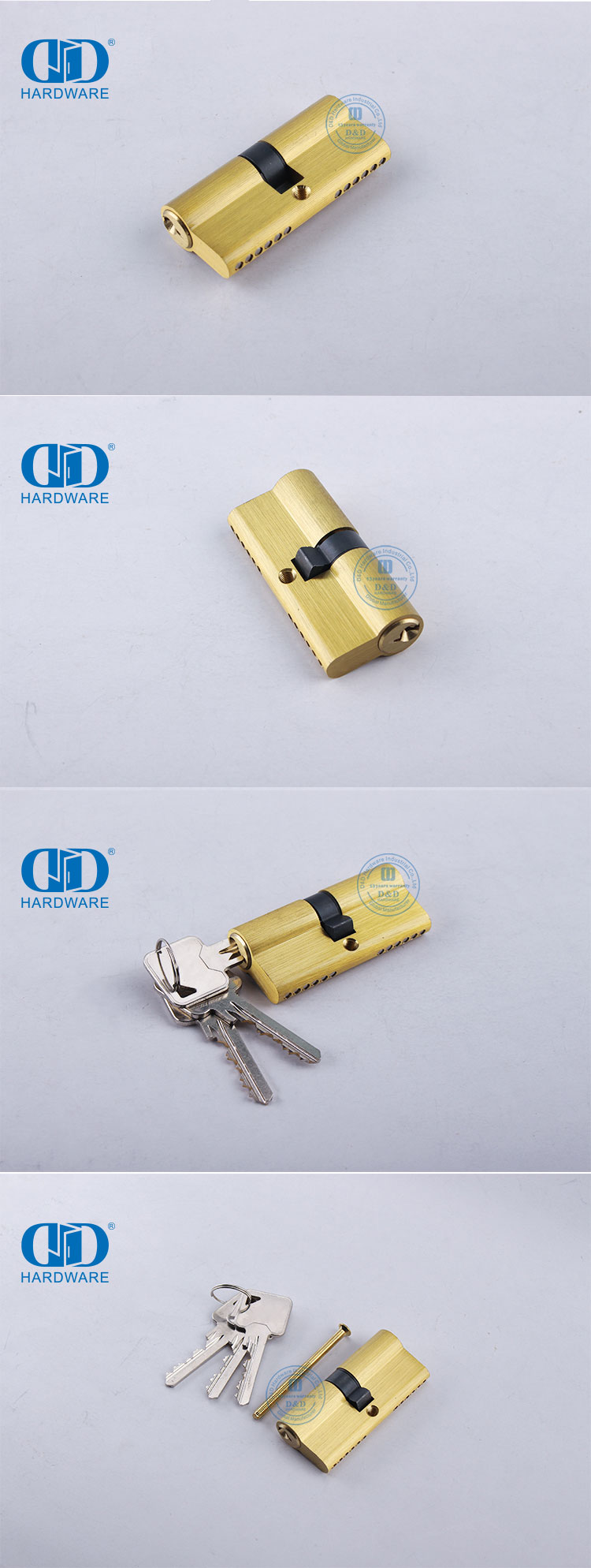Universal Hardware Double Cylinder