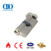 EN 1303 Certification Peanut Knob Solid Brass Single Lock Cylinder-DDLC014-70mm-SN