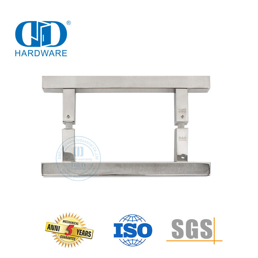 Polished Mirrored Stainless Steel Pull Handle for Commercial Glass Door-DDPH016-A Φ25-PSS