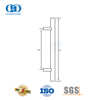 Black Luxury Furniture Hardware Stainless Steel Timber Door T Bar Hollow Pull Handle-DDPH031-MB