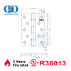 Wholesale UL Listed BHMA American Stainless Steel Fire Rated Adjustable Furniture Hardware Commercial Metal Wooden Door Hinge-DDSS005-FR-5x3.5x3mm