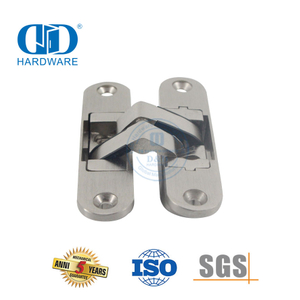 Easy Installation Zinc Alloy/Stainless Steel 3D Concealed Hidden Adjusting Commercial Interior Inside Door Hinge-DDCH007-B