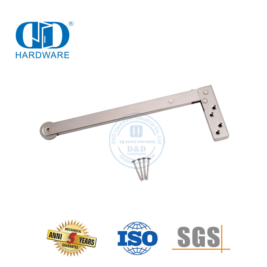Universal Stainless Steel UL Listed Fireproof Heavy Duty Non-handed Selector Door Coordinator For Double Door-DDDR002-A