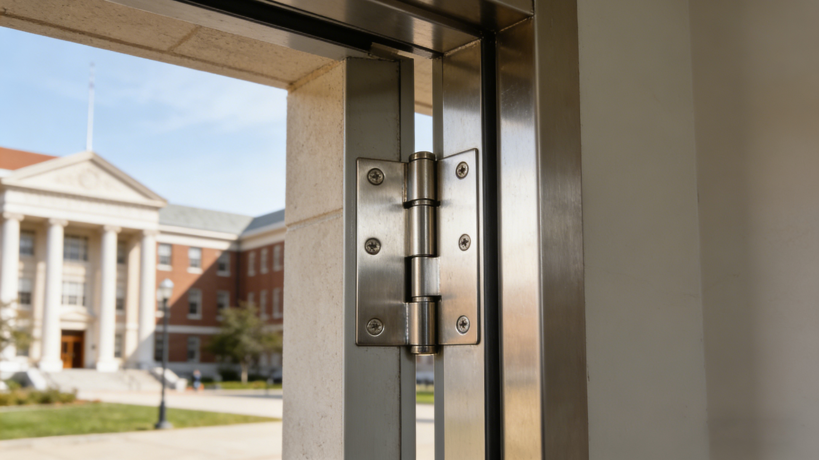 How To Change Which Way An Exterior Door Hinges？