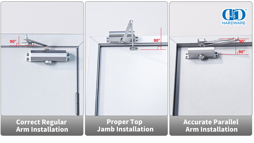 How to Mount Door Closer？