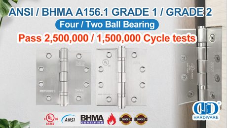 Enhancing Door Functionality: A Comprehensive Overview To ANSI Door Hinges And Ball Bearing Door Hinge Hardware.jpg