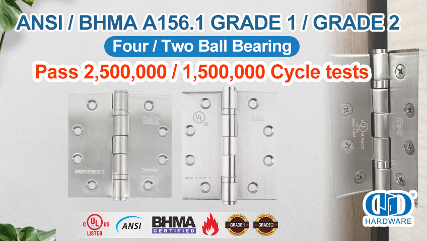 Enhancing Door Functionality: A Comprehensive Overview To ANSI Door Hinges And Ball Bearing Door Hinge Hardware