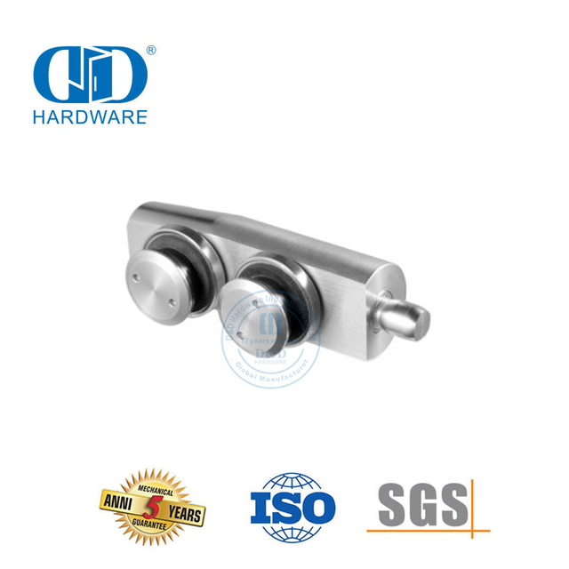 Stainless Steel Over Panel Pivot Patch Fitting Pivot Glass Hardware-DDGP005