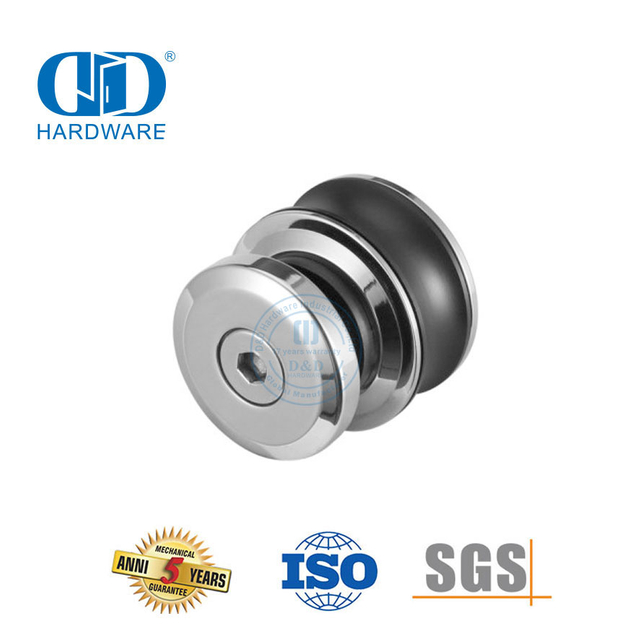 Stainless Steel Connectors Integrated Solution Glass Shower Sliding Door Hardware Fittings-DDSL002-1