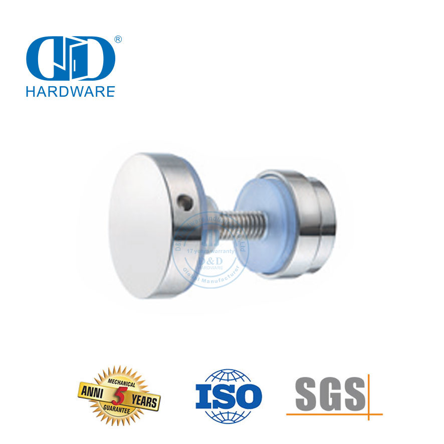 Stainless Steel Sliding Door Hardware Bathroom Accessory Pipe Clamp-DDSL001-4