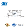 Rubber Glass Door Accessory Frameless Glass Shower Door Waterproof Magnetic Plastic PVC Seal Strip-DDWS010