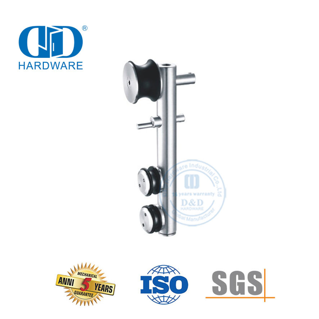Hardware Supplier Stainless Steel Glass Hardware Bathroom Accessories Sliding Door Hanging Roller For Bathroom-DDGS103