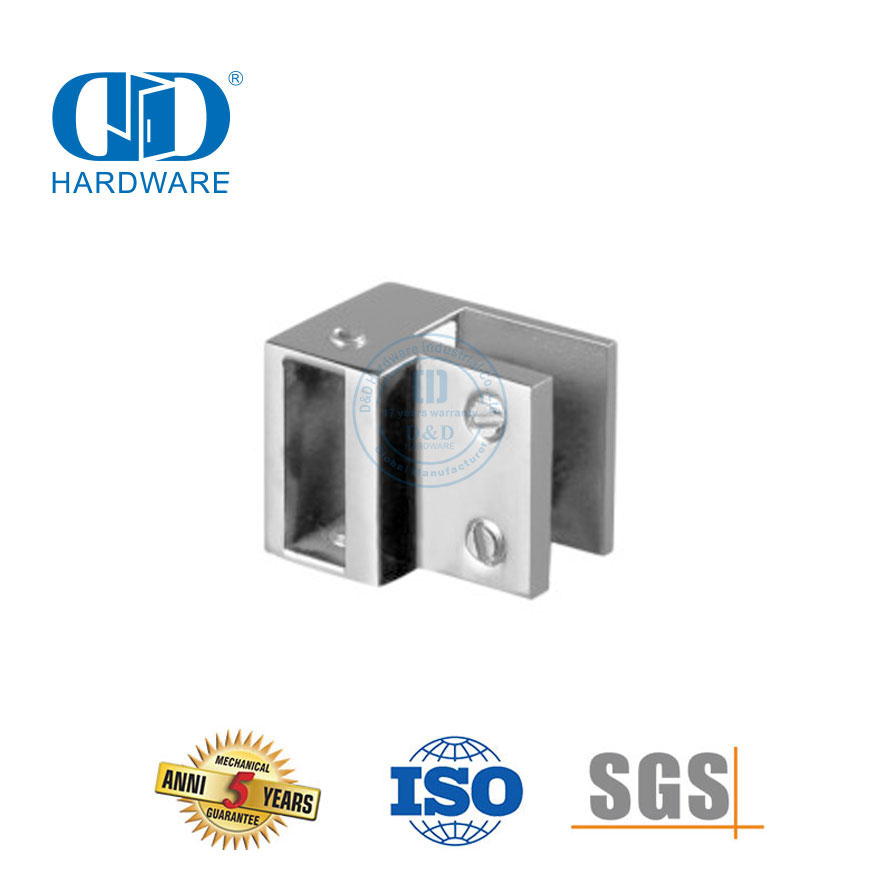 Stainless Steel Frameless Glass Shower Panel Commercial Shower Screens Door Accessory-DDSC013