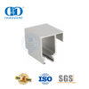 Hotel Office Building Hardware Stainless Steel Iron Glass Hardware Sliding Door Tube For Bathroom-DDGS144