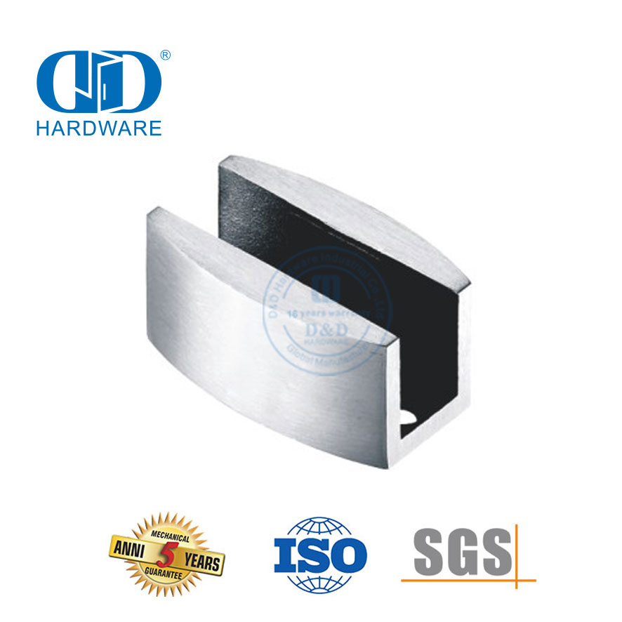 Sliding Door Guide Stainless Steel Sliding Glass Door Fitting Shower Door Roller Furniture Accessories For Bathroom Restroom-DDGS128