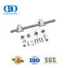 Industrial Stainless Steel Heavy Duty Glass Door Kits Sliding Barn Door Hardware Set-DDBD046