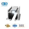 Factory Wholesale Stainless Steel Glass Accessories Door Hardware Roller Track For Bathroom Restroom Lavatory-DDGS147