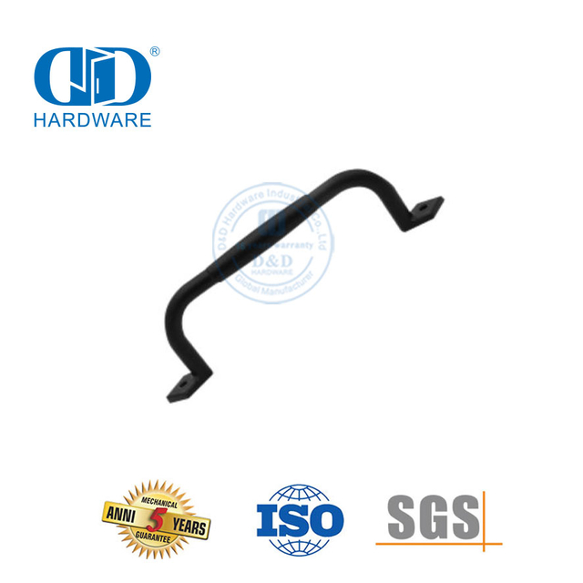Stainless Steel Antique Simple Black Sliding Barn Door Handle Furniture Hardware Manufacturer Construction Hardware-DDBD118