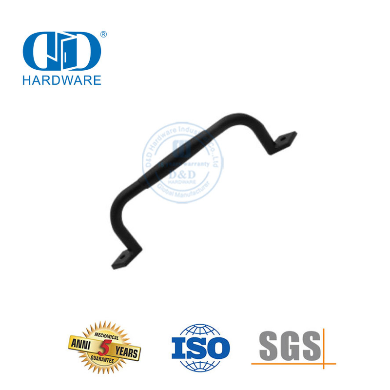 Stainless Steel Antique Simple Black Sliding Barn Door Handle Furniture Hardware Manufacturer Construction Hardware-DDBD118