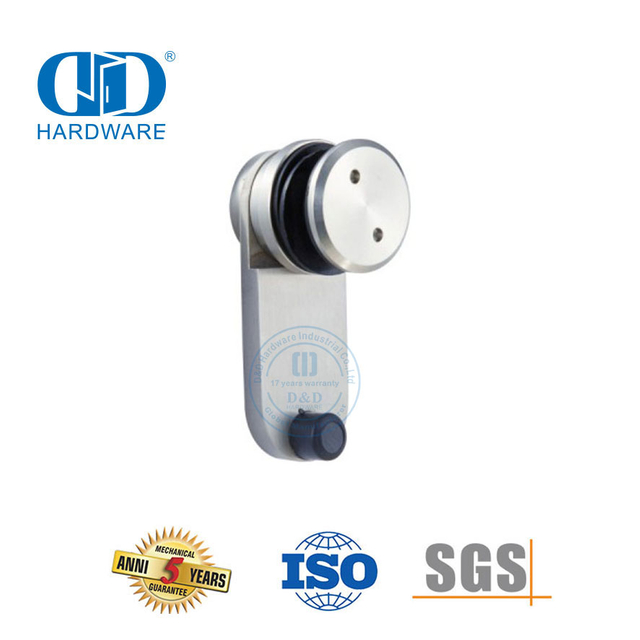 Glass Hardware Manufacturer Stainless Steel Over Panel Pivots Patch Fitting Pivot Sliding Door Hardware-DDGP016